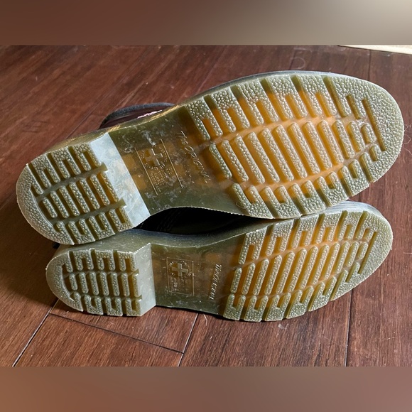 Dr. Martens Dark Cherry Red Vegan Boots - Picture 5 of 9